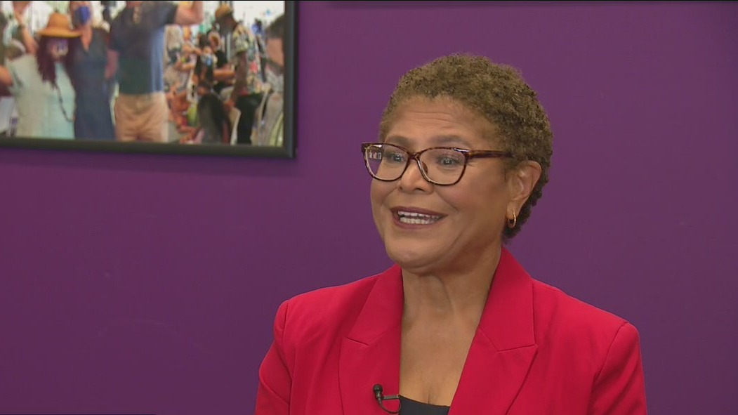 Karen Bass discusses burglary at her home